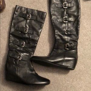 Franco Sarto black boots